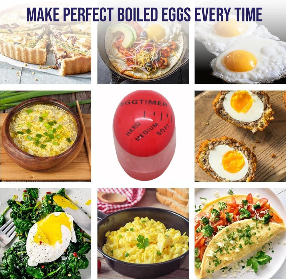 Heat-Sensitive Egg Cooking Indicator Kitchen Gadget