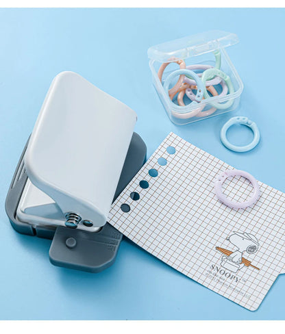 6-Hole Adjustable Manual Paper Punch