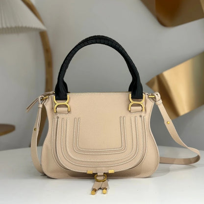 Vintage Genuine Leather Saddle Crossbody Bag for Women