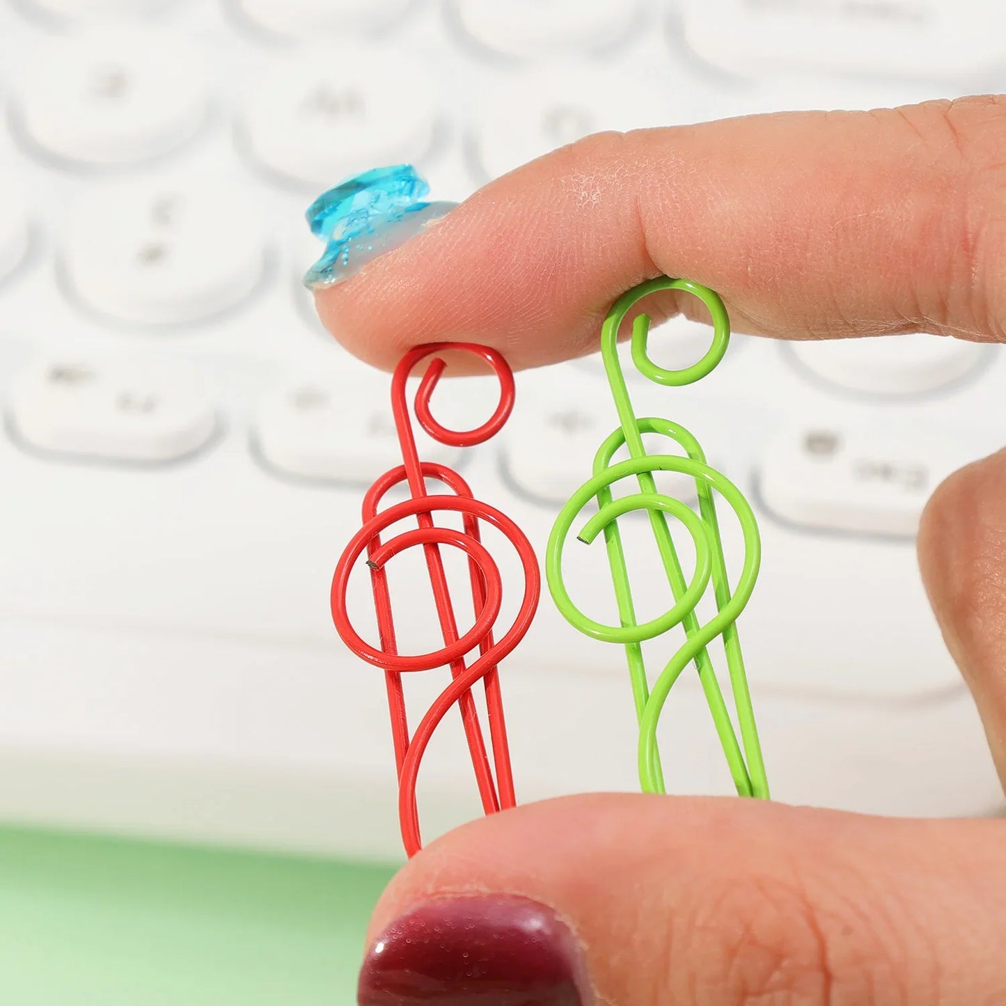 Music Note Paper Clips