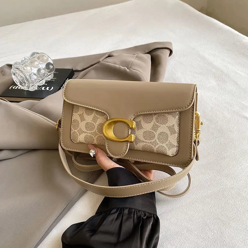 Classic Tabby Style Underarm Bag with Removable Straps