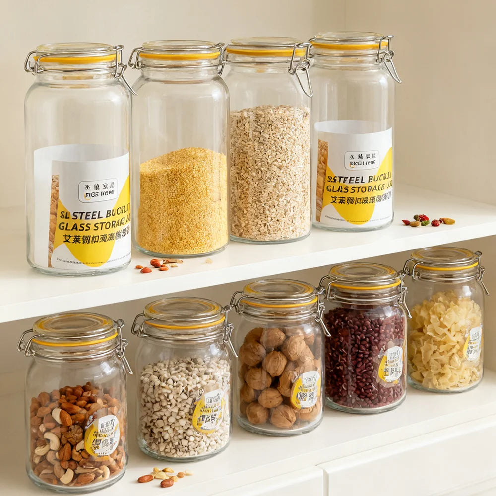 Airtight Glass Storage Jar