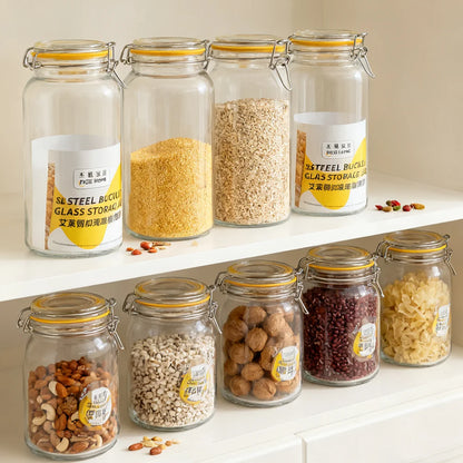 Airtight Glass Storage Jar