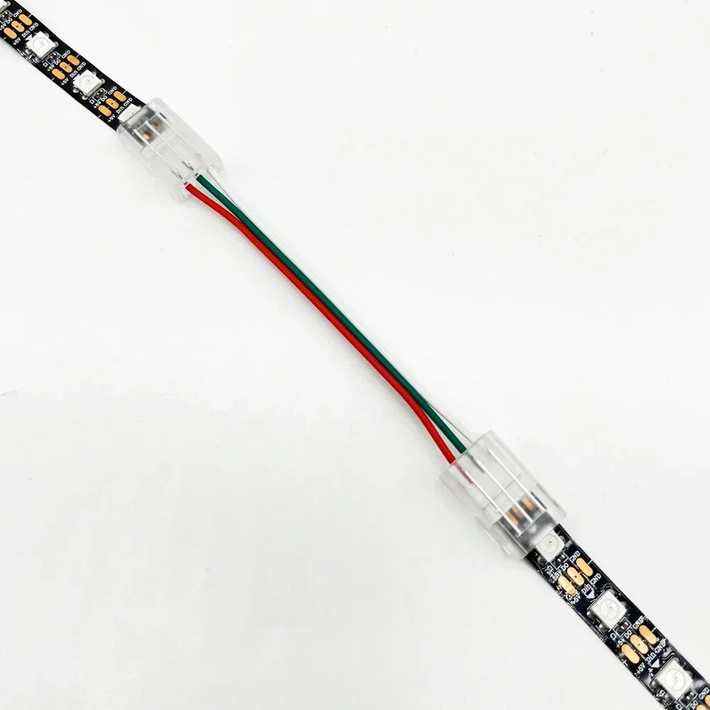 10mm Transparent LED Corner Connectors