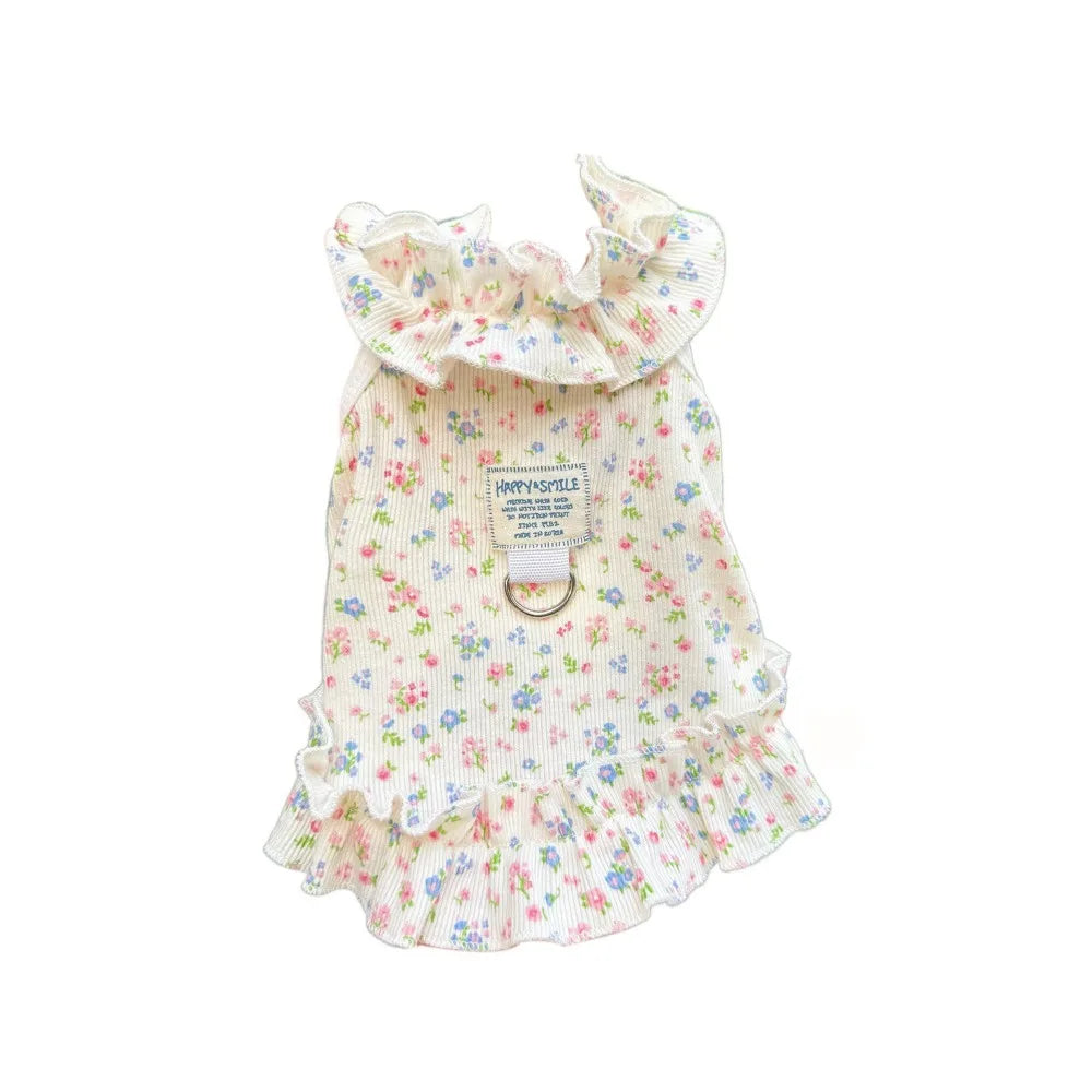 Cute Breathable Dog Summer Dress