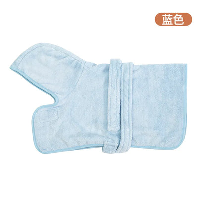 Quick Drying Soft Pet Bath Towel Robe