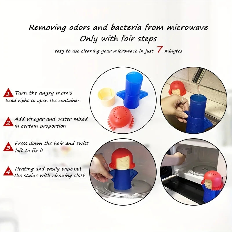 Angry Mama Microwave Cleaner