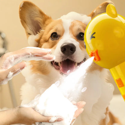 Electric Pet Bath Bubble Machine