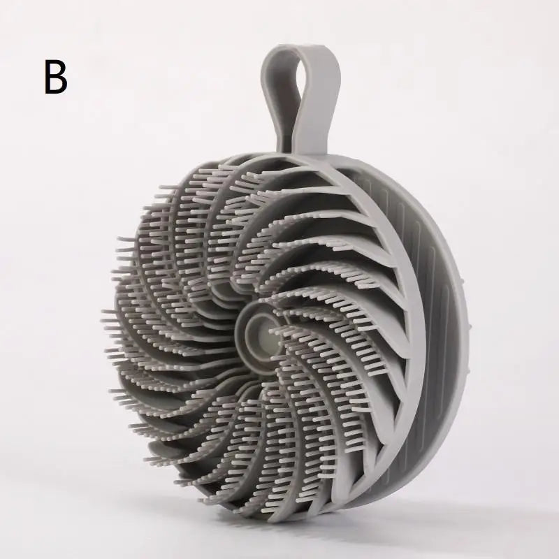 Double-Sided Silicone Bath Brush