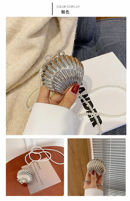 Shell Design Crossbody Handbag