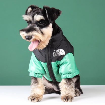 Large Reflective Dog Winter Jacket