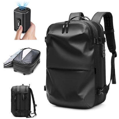 Expandable Vacuum Compression Travel Backpack
