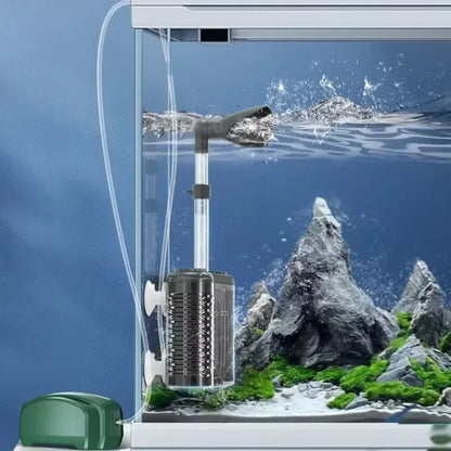 USB Aquarium Internal Filter with Bio Sponge & Water Filtration
