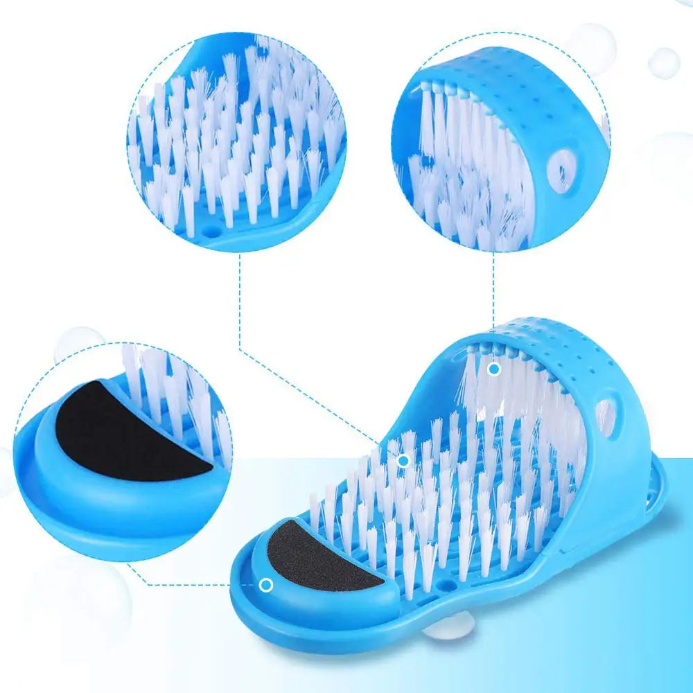 Shower Foot Cleaning Brush with Suction Cups