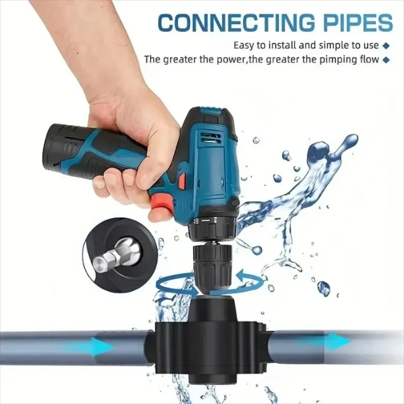 Portable Drill-Powered Transfer Pump