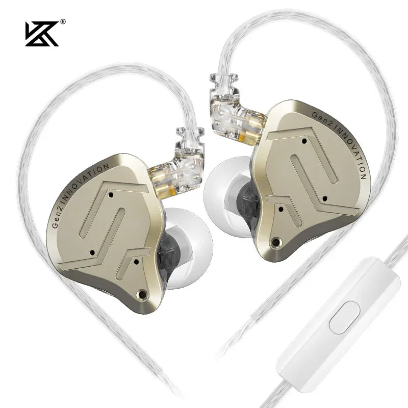 KZ ZSN Pro 2 Hybrid HiFi In-Ear Earphones