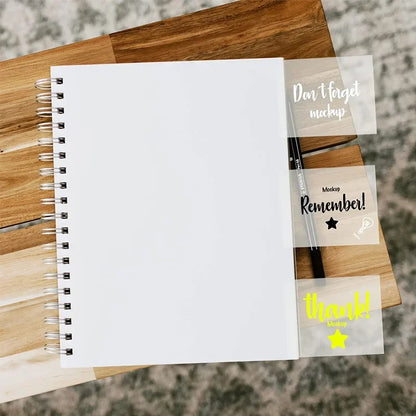 Transparent Waterproof Sticky Notes