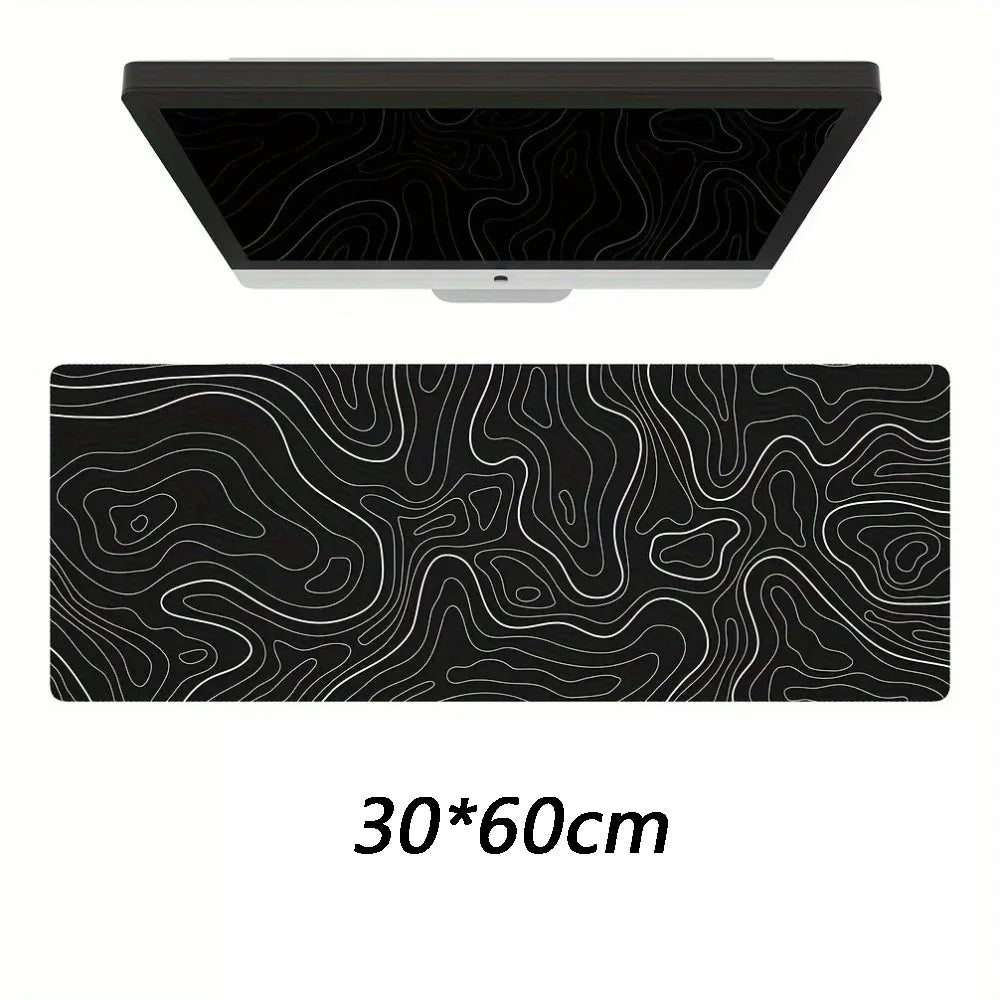 Topographic Gaming Mouse Pad & Desk Mat