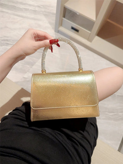 Gold Minaudière Evening Bag