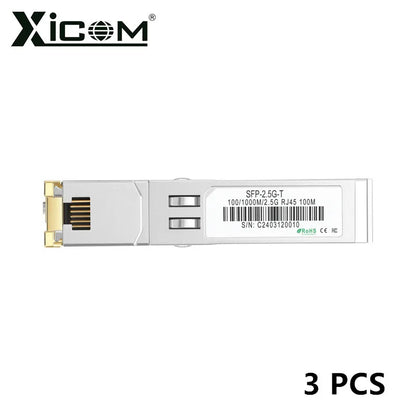 Xicom 2.5G RJ45 SFP Copper Transceiver Module