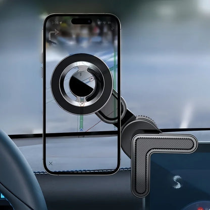 Universal Magnetic Phone Holder for Car Display Screen 360 Degree Rotation Strong Magnet Car Mount for iPhone 15 MagSafe Xiaomi
