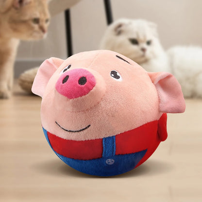Interactive Moving Plush Dog Toy