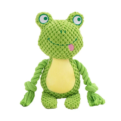 Animal Plush Squeaky Dog Toy