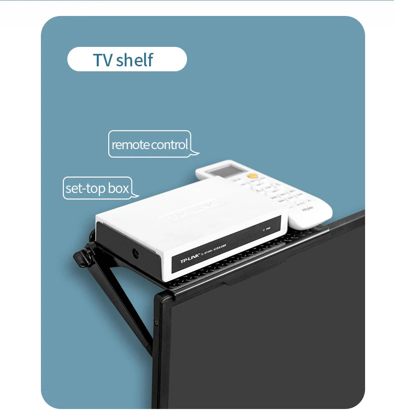 Adjustable Monitor Top Display Shelf