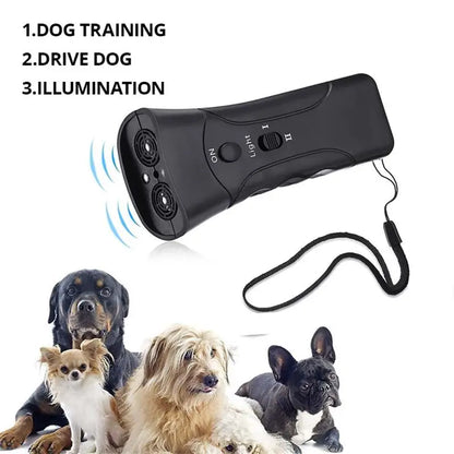 Ultrasonic Dog Training & Bark Control Device