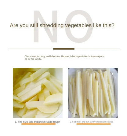 Stainless Steel Vegetable Julienne Slicer