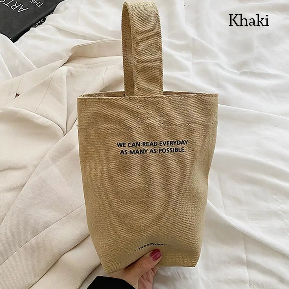 Canvas Everyday Tote Bag