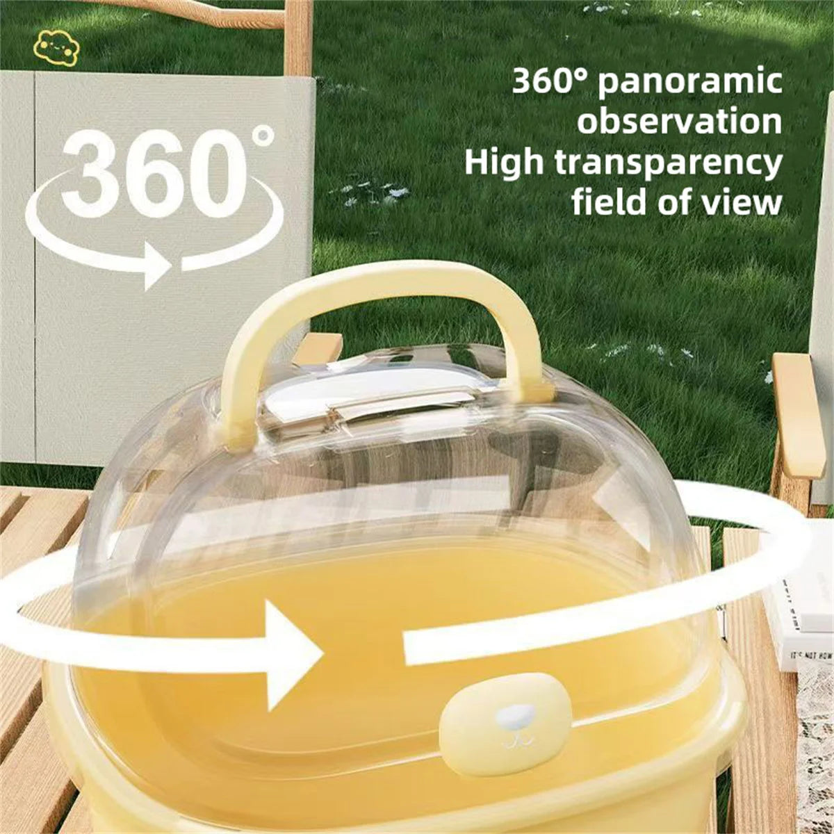 Portable Transparent Small Pet Travel Carrier