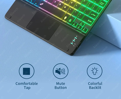 Wireless Bluetooth Keyboard with Touchpad