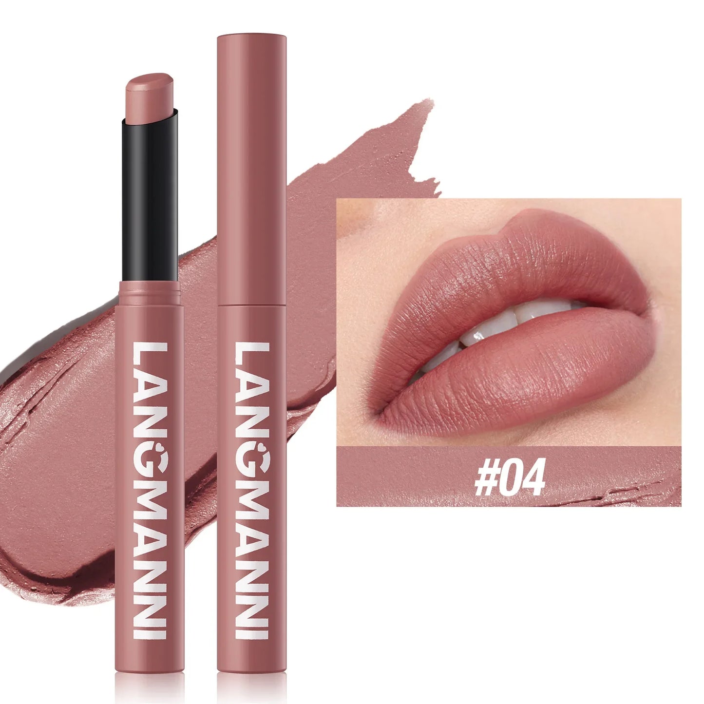 Rotating Velvet Matte Lipstick Pencil