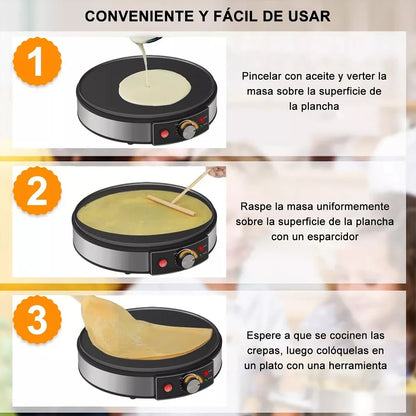 Electric Crepe & Pancake Maker