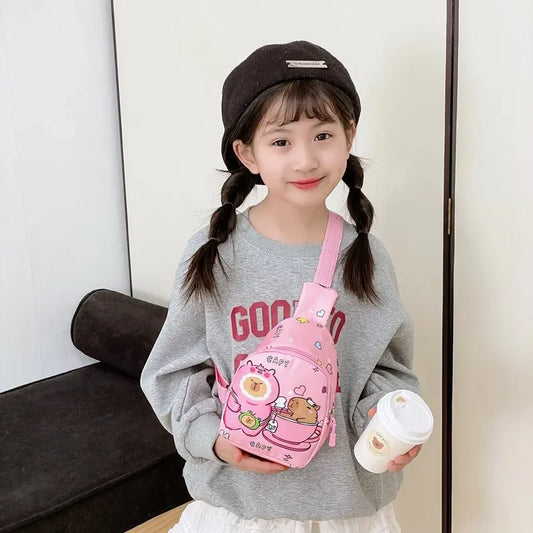 Cartoon Kids Crossbody Chest Bag