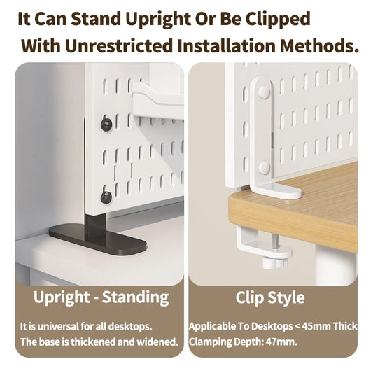 Desktop Pegboard Accessory Kit