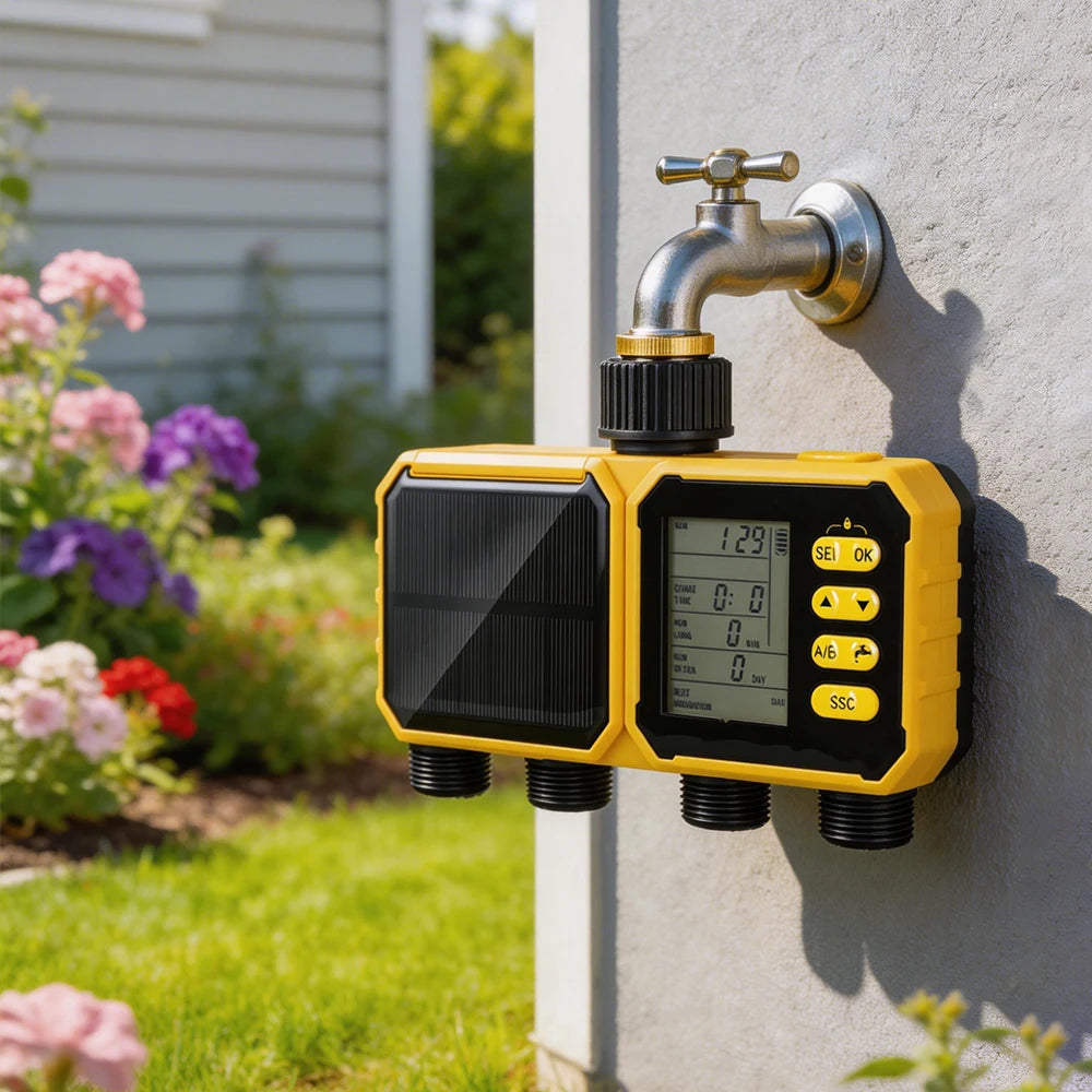 Smart Solar WiFi Irrigation Timer