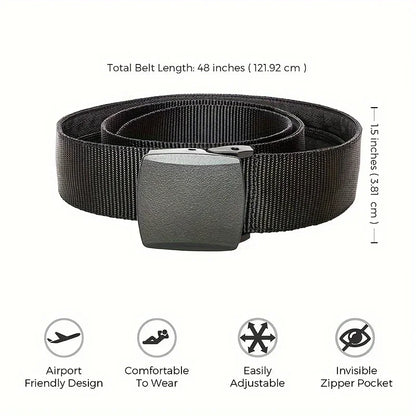 Anti-Theft Hidden Money Belt Bag