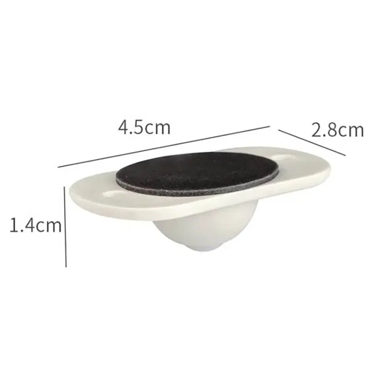 Self-Adhesive Mini Swivel Furniture Casters – 360° Rotating Wheels