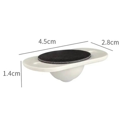 Self-Adhesive Mini Swivel Furniture Casters – 360° Rotating Wheels