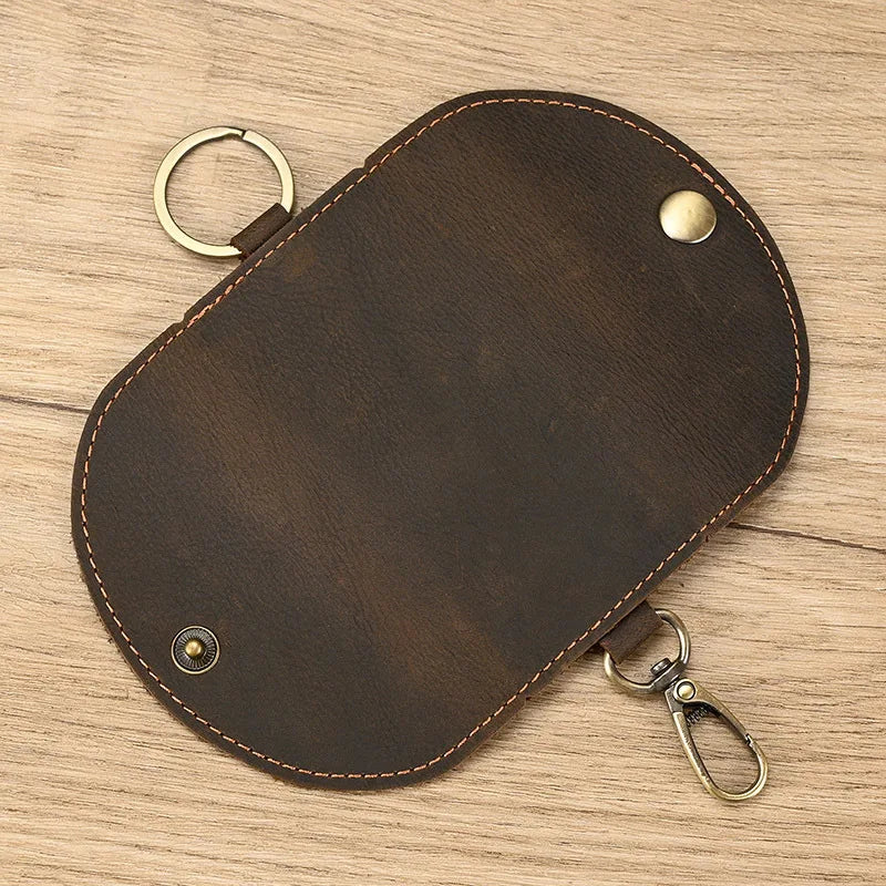 Genuine Leather Key Organizer Case