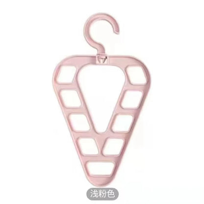 Triangle 9-Hole Rotating Clothes Hanger