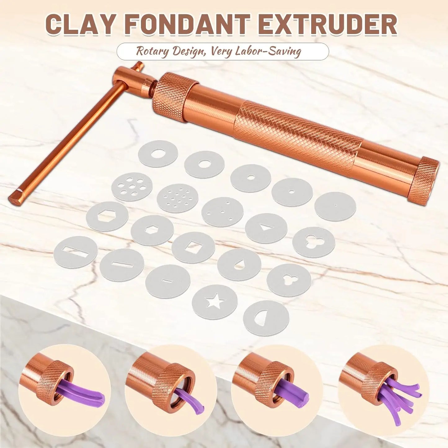 Polymer Clay Roller Machine & Jewelry Making Kit