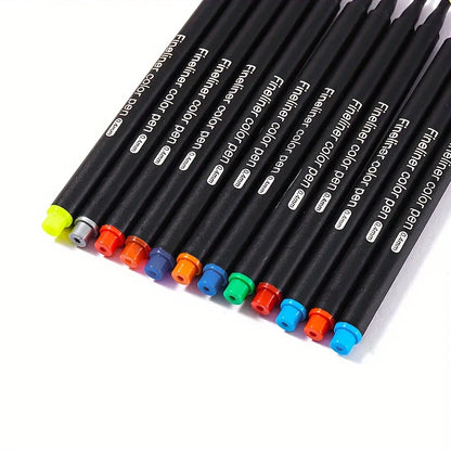 Colourful Line Drawing Pen Set