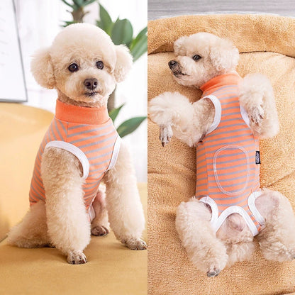 Cotton Dog Recovery Suit Anti-Licking Jumpsuit