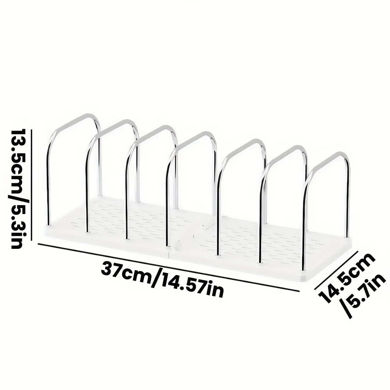 Minimalist Desktop File Organizer Rack