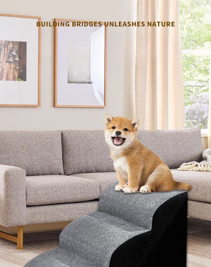 Memory Foam Pet Stairs Ramp