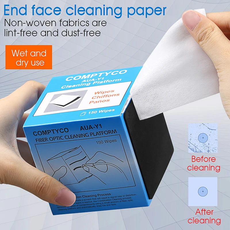 AUA-Y1 Fiber Optic Cleaning Wipes