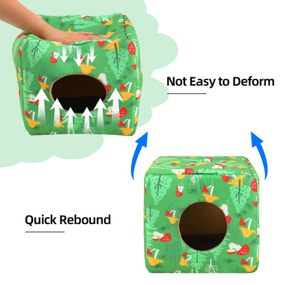 Guinea Pig Hideout Bed for Small Pets